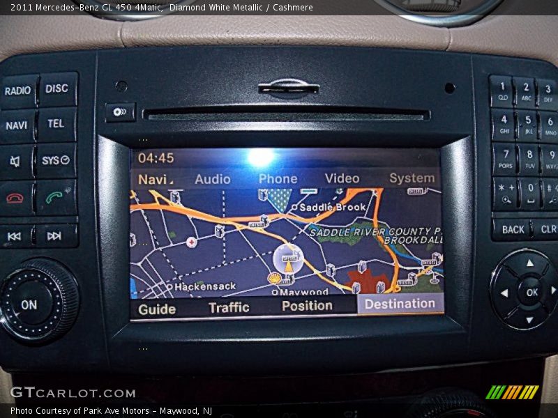 Diamond White Metallic / Cashmere 2011 Mercedes-Benz GL 450 4Matic