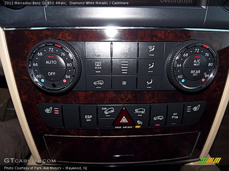 Diamond White Metallic / Cashmere 2011 Mercedes-Benz GL 450 4Matic