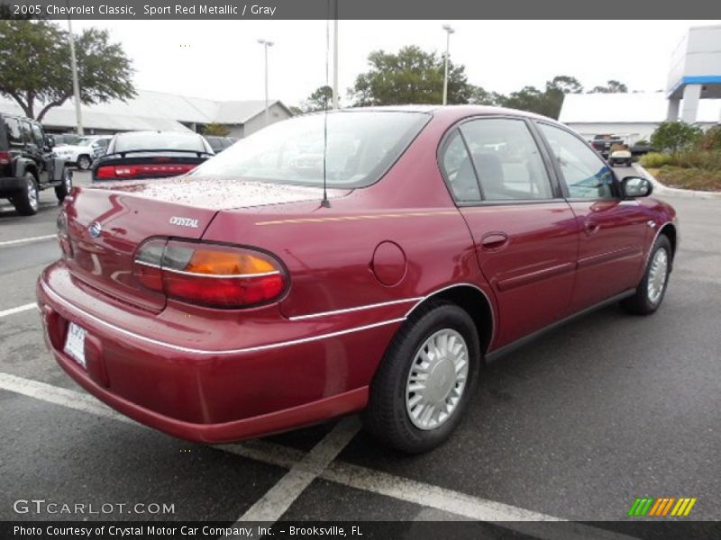 Sport Red Metallic / Gray 2005 Chevrolet Classic