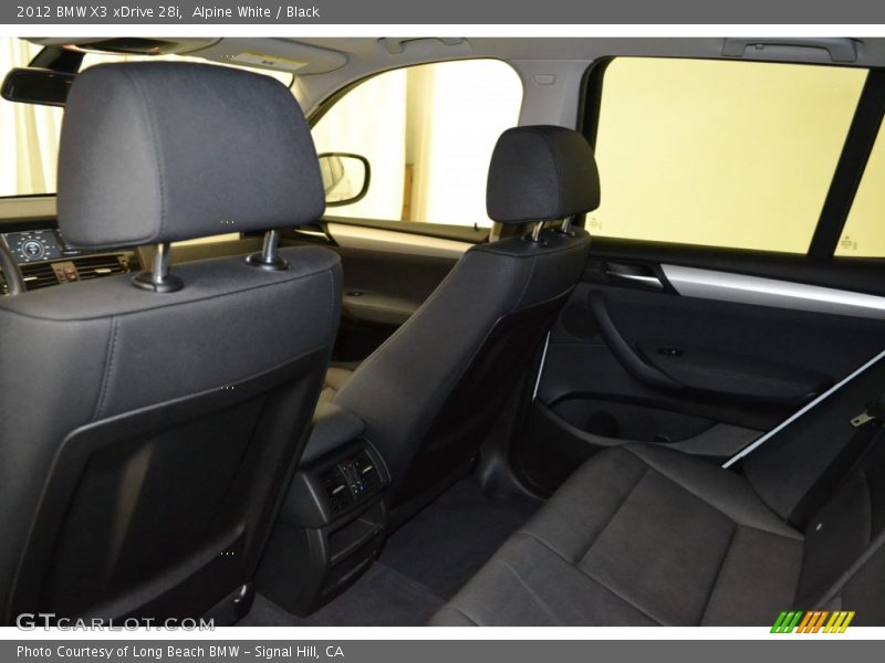 Alpine White / Black 2012 BMW X3 xDrive 28i
