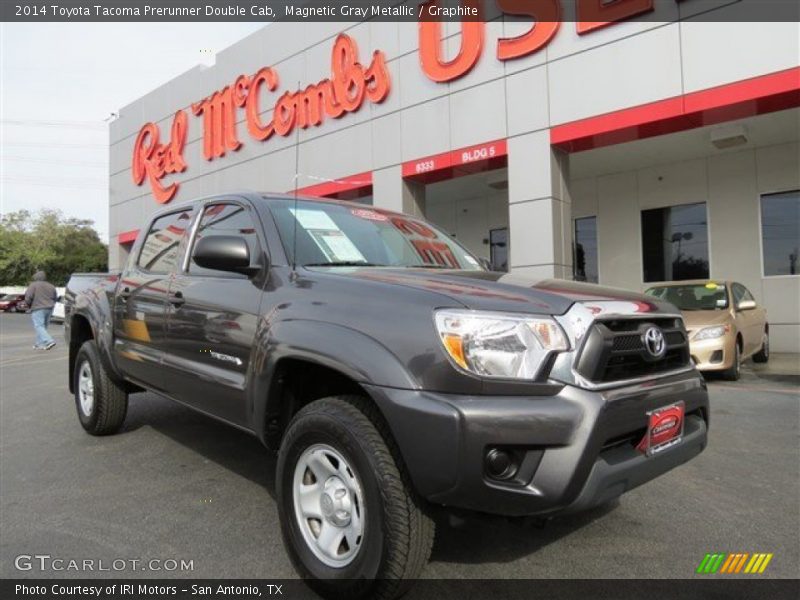Magnetic Gray Metallic / Graphite 2014 Toyota Tacoma Prerunner Double Cab