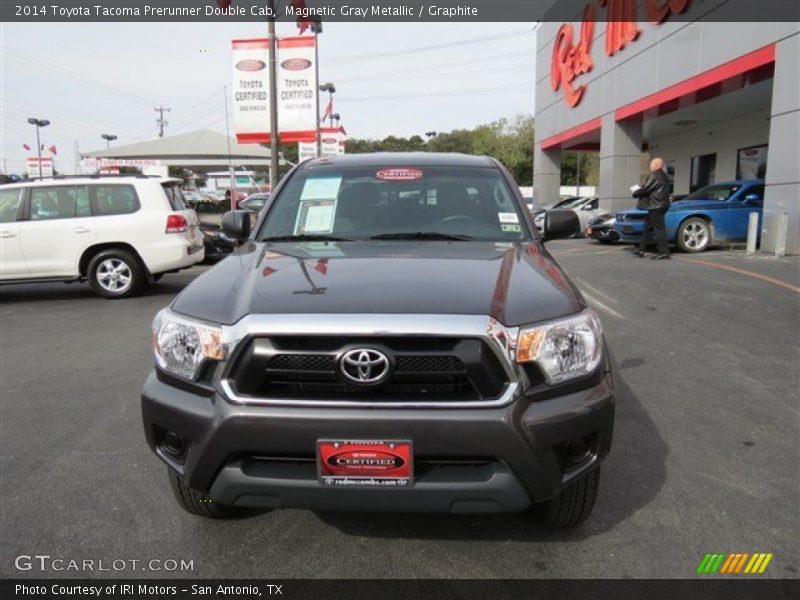 Magnetic Gray Metallic / Graphite 2014 Toyota Tacoma Prerunner Double Cab