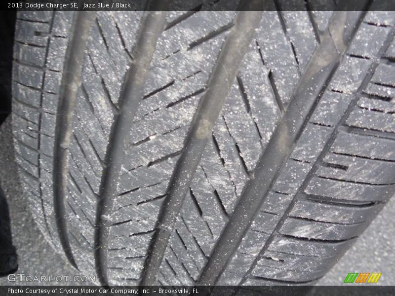 Jazz Blue / Black 2013 Dodge Charger SE
