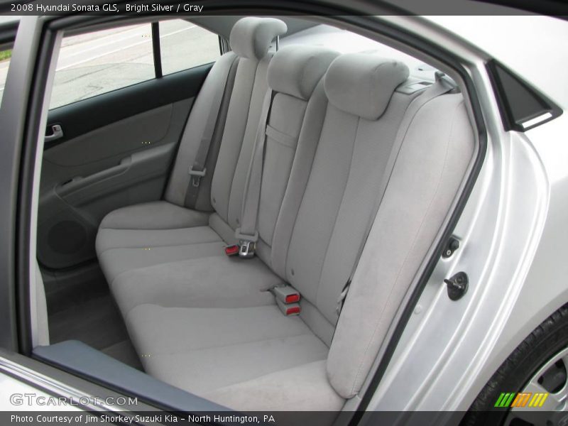 Bright Silver / Gray 2008 Hyundai Sonata GLS