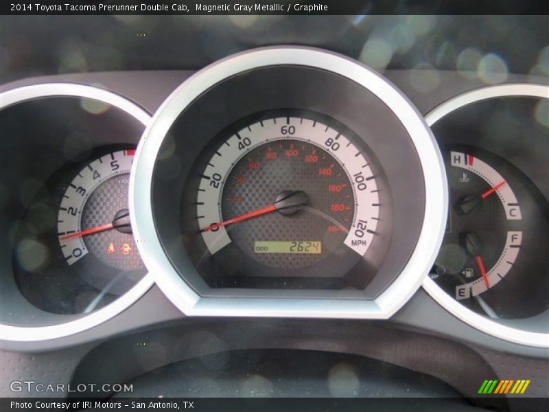 Magnetic Gray Metallic / Graphite 2014 Toyota Tacoma Prerunner Double Cab