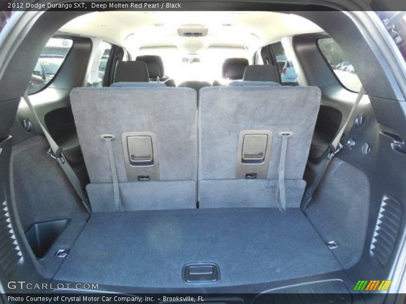 Deep Molten Red Pearl / Black 2012 Dodge Durango SXT