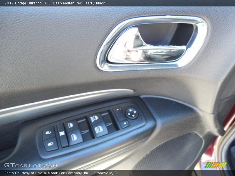 Deep Molten Red Pearl / Black 2012 Dodge Durango SXT