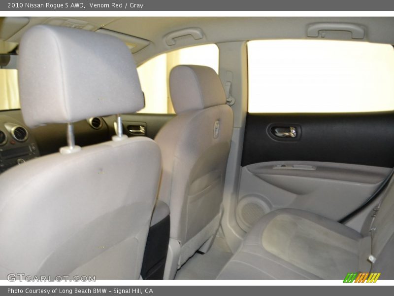 Venom Red / Gray 2010 Nissan Rogue S AWD