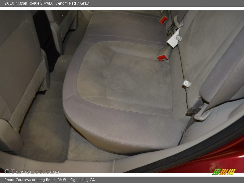 Venom Red / Gray 2010 Nissan Rogue S AWD