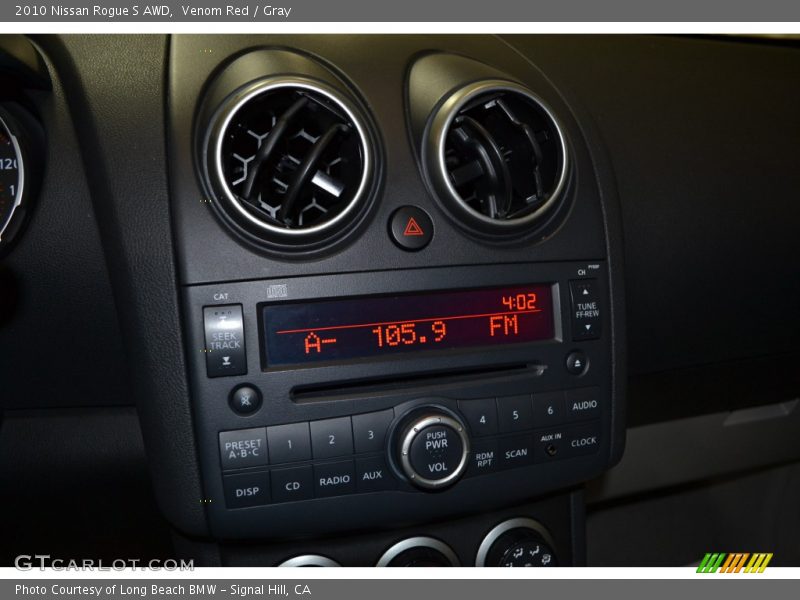 Venom Red / Gray 2010 Nissan Rogue S AWD