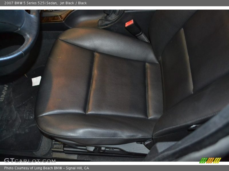 Jet Black / Black 2007 BMW 5 Series 525i Sedan