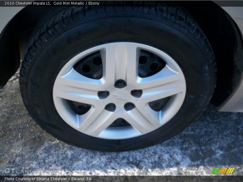 Gold Mist Metallic / Ebony 2010 Chevrolet Impala LS