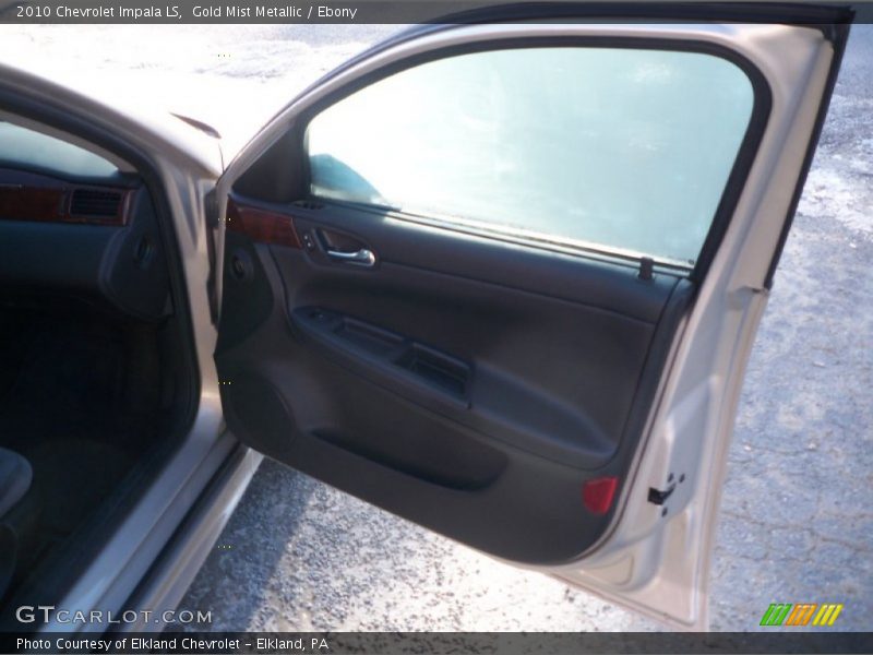 Gold Mist Metallic / Ebony 2010 Chevrolet Impala LS