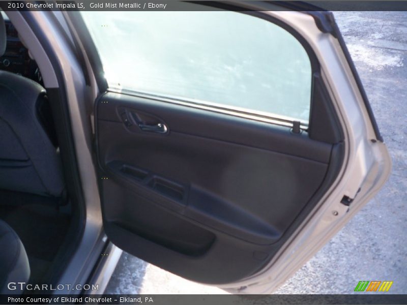 Gold Mist Metallic / Ebony 2010 Chevrolet Impala LS