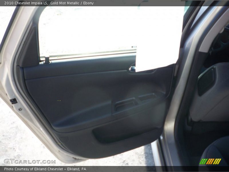 Gold Mist Metallic / Ebony 2010 Chevrolet Impala LS
