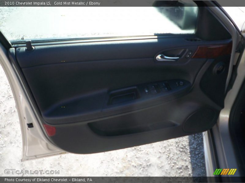 Gold Mist Metallic / Ebony 2010 Chevrolet Impala LS