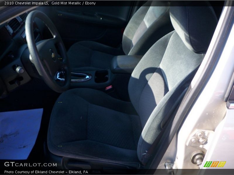 Gold Mist Metallic / Ebony 2010 Chevrolet Impala LS