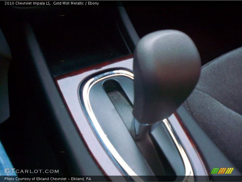Gold Mist Metallic / Ebony 2010 Chevrolet Impala LS