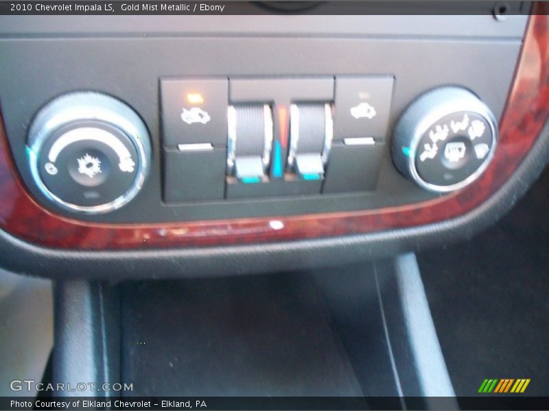 Gold Mist Metallic / Ebony 2010 Chevrolet Impala LS