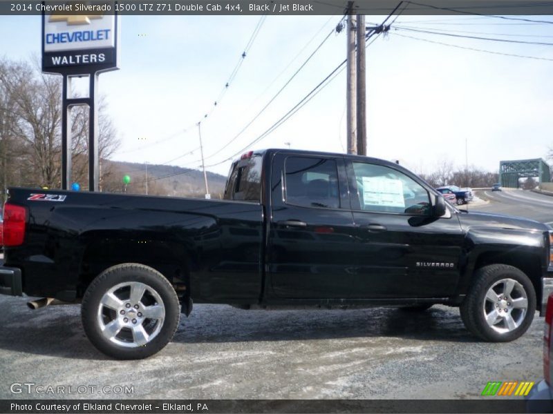 Black / Jet Black 2014 Chevrolet Silverado 1500 LTZ Z71 Double Cab 4x4