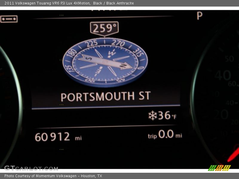 Black / Black Anthracite 2011 Volkswagen Touareg VR6 FSI Lux 4XMotion