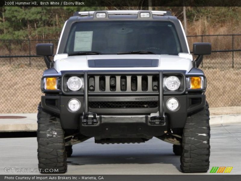  2008 H3  Birch White