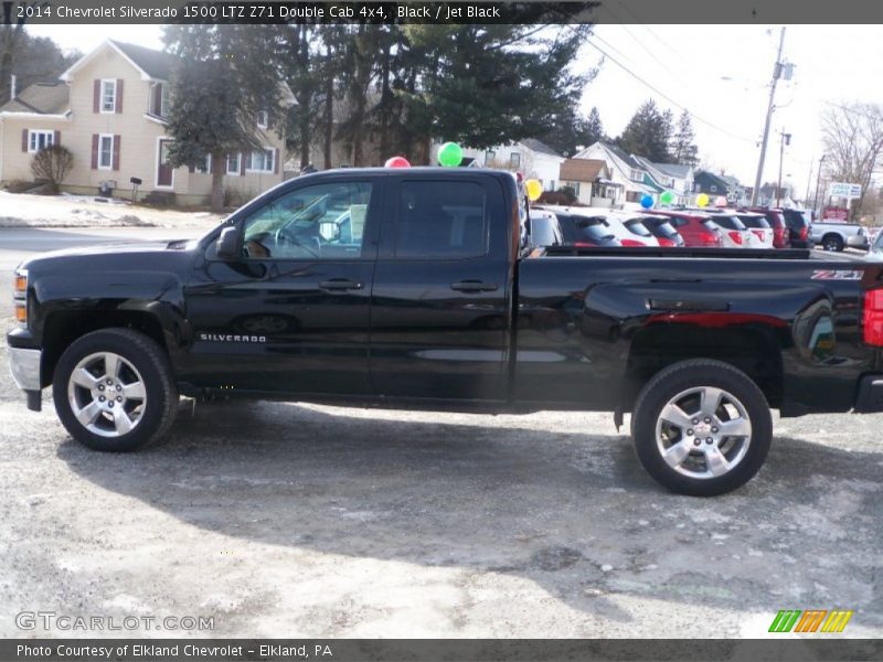 Black / Jet Black 2014 Chevrolet Silverado 1500 LTZ Z71 Double Cab 4x4