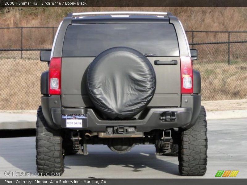 Birch White / Ebony Black 2008 Hummer H3