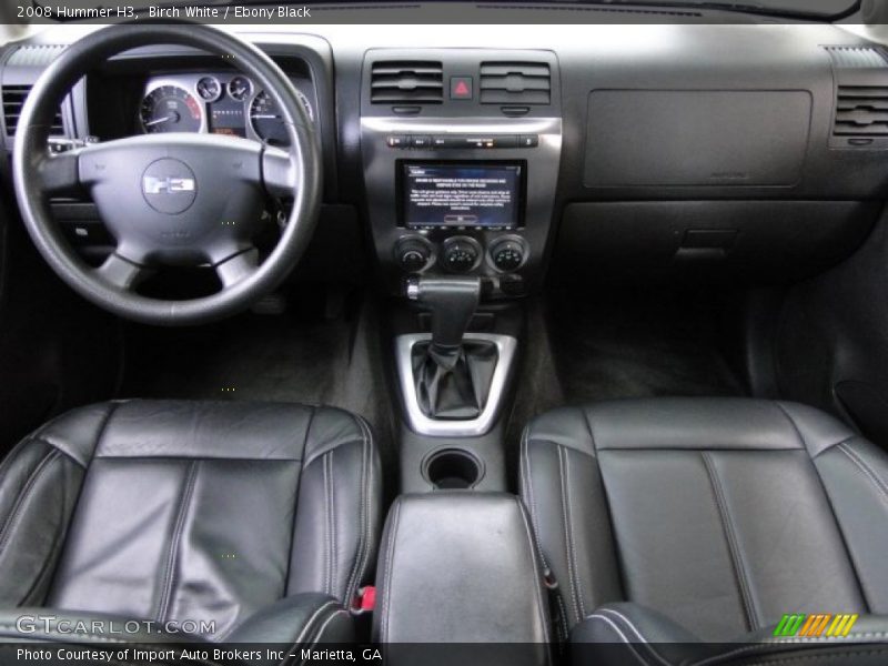  2008 H3  Ebony Black Interior