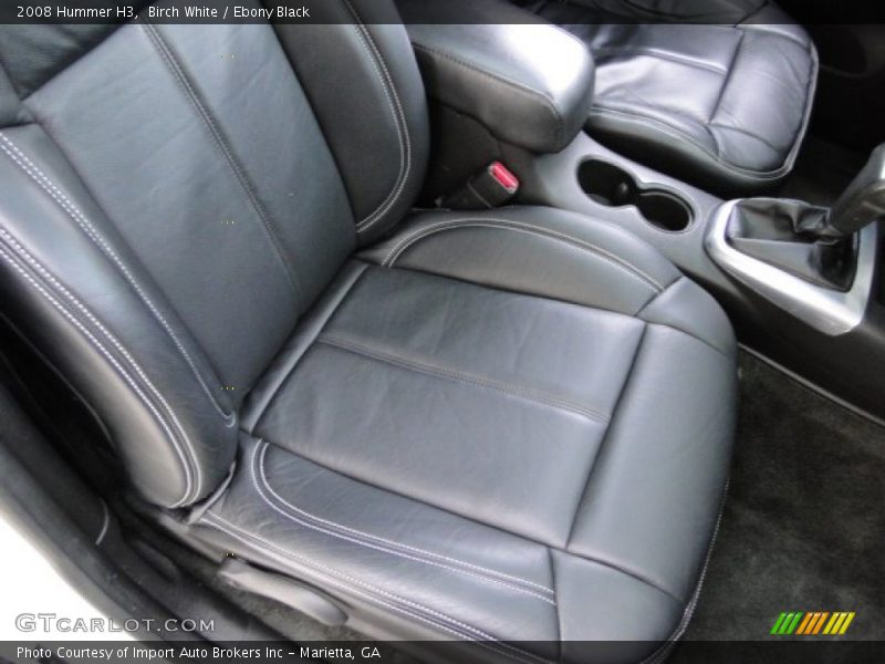 Birch White / Ebony Black 2008 Hummer H3