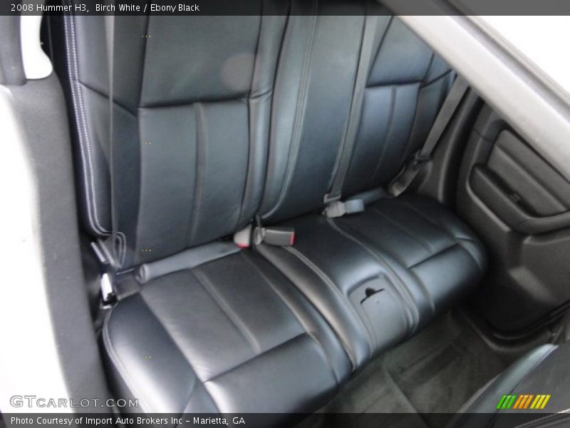 Birch White / Ebony Black 2008 Hummer H3