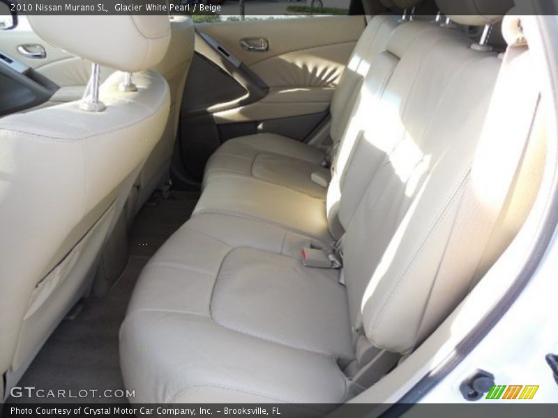 Glacier White Pearl / Beige 2010 Nissan Murano SL