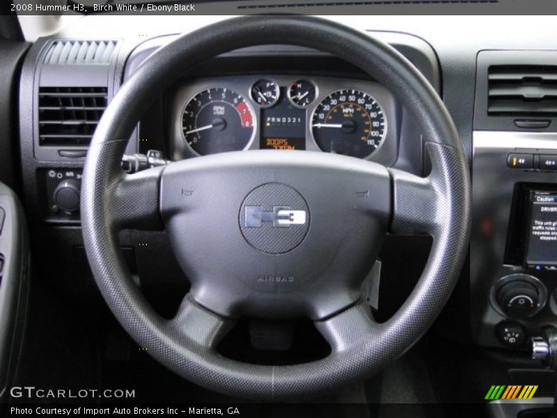  2008 H3  Steering Wheel