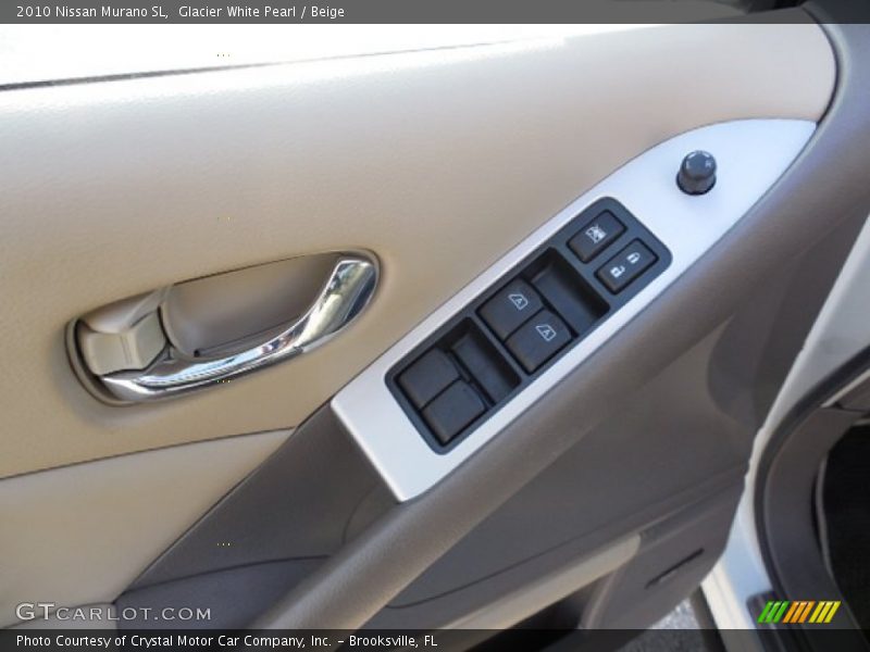 Glacier White Pearl / Beige 2010 Nissan Murano SL
