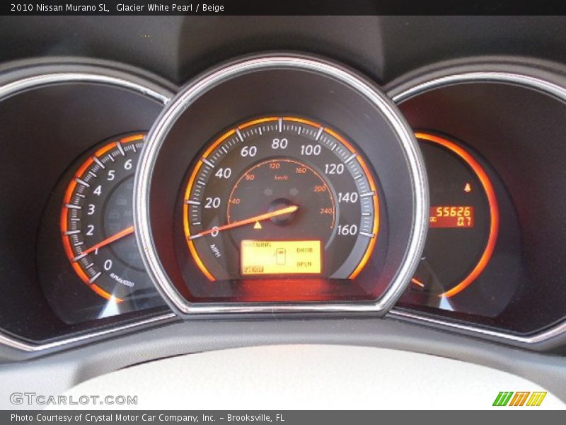 Glacier White Pearl / Beige 2010 Nissan Murano SL