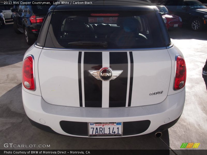 Light White / Carbon Black 2013 Mini Cooper Countryman