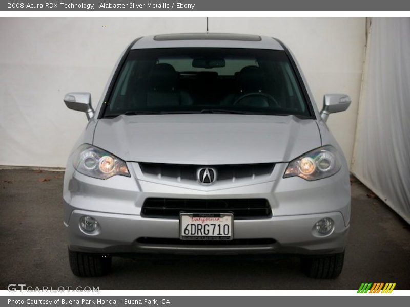 Alabaster Silver Metallic / Ebony 2008 Acura RDX Technology