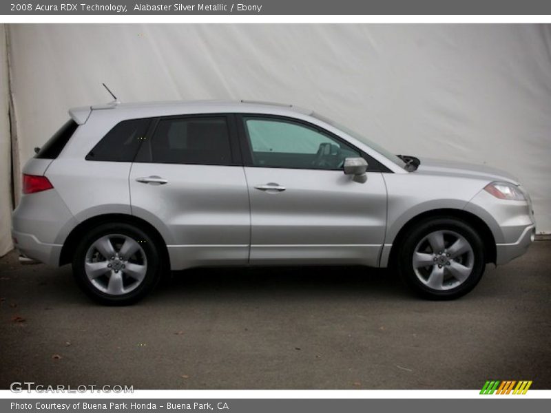 Alabaster Silver Metallic / Ebony 2008 Acura RDX Technology