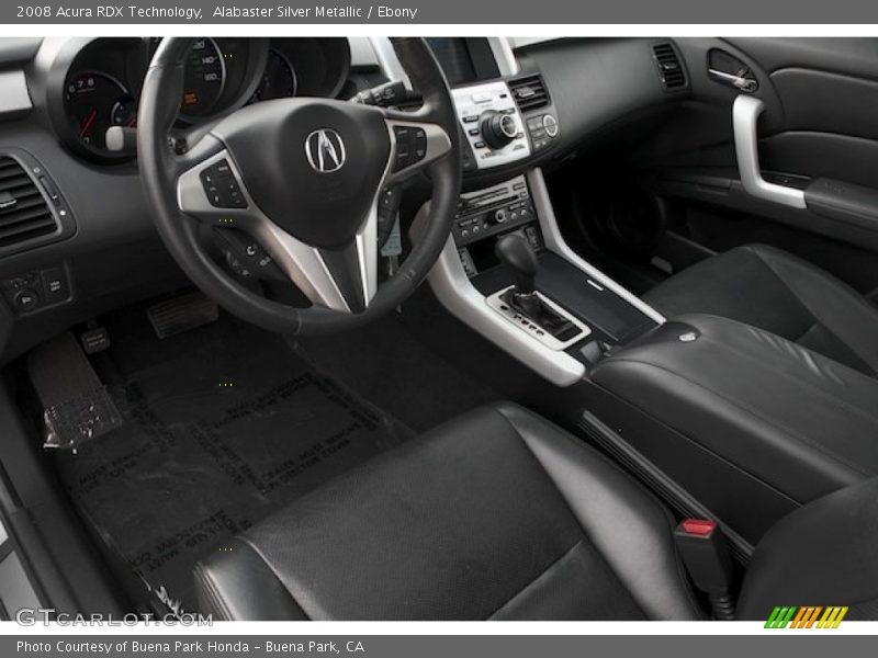 Alabaster Silver Metallic / Ebony 2008 Acura RDX Technology