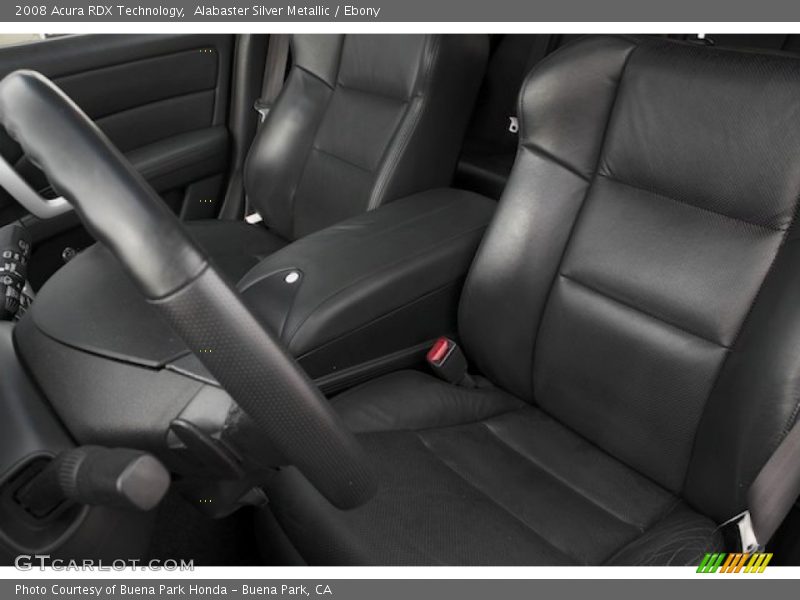 Alabaster Silver Metallic / Ebony 2008 Acura RDX Technology