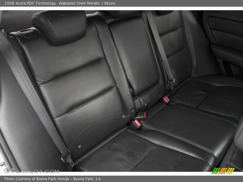 Alabaster Silver Metallic / Ebony 2008 Acura RDX Technology