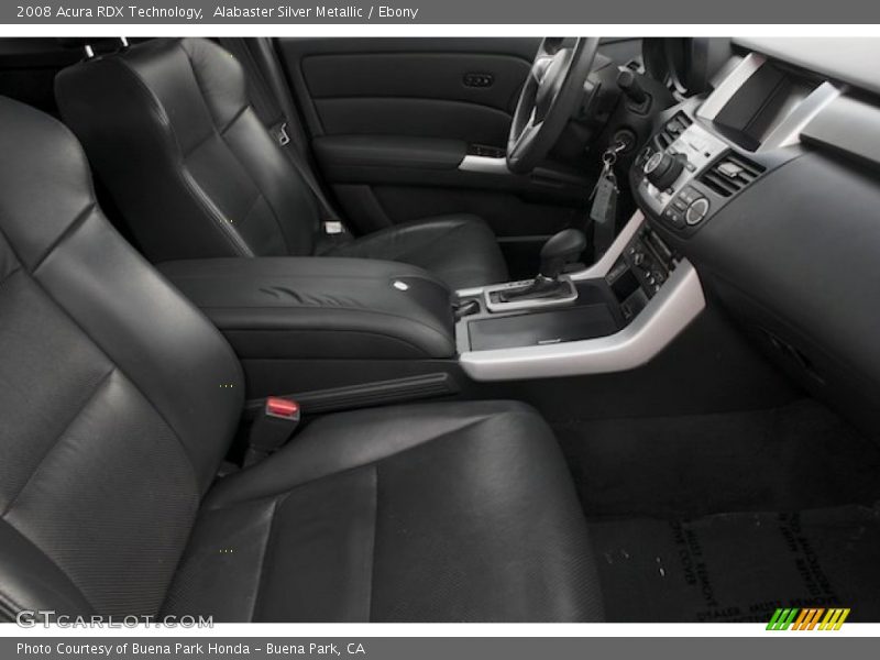 Alabaster Silver Metallic / Ebony 2008 Acura RDX Technology