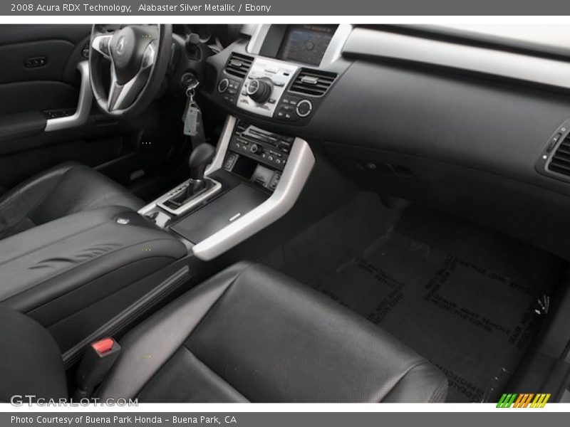 Alabaster Silver Metallic / Ebony 2008 Acura RDX Technology