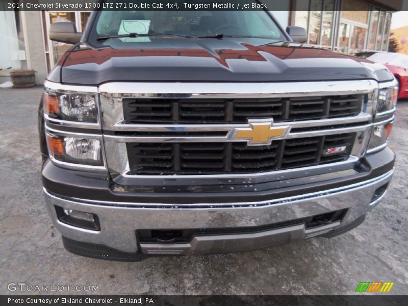 Tungsten Metallic / Jet Black 2014 Chevrolet Silverado 1500 LTZ Z71 Double Cab 4x4