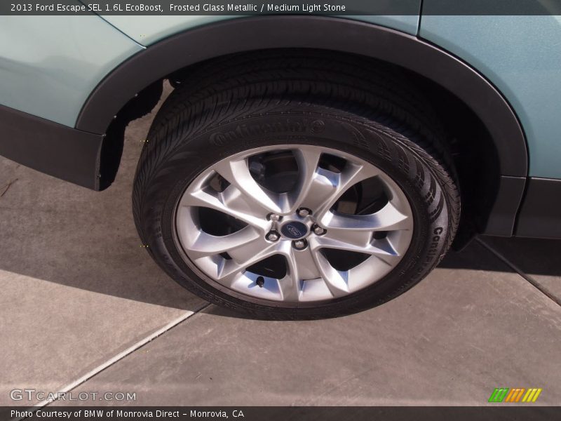 Frosted Glass Metallic / Medium Light Stone 2013 Ford Escape SEL 1.6L EcoBoost