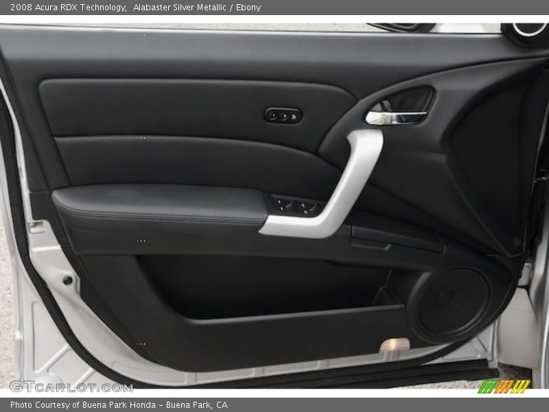 Alabaster Silver Metallic / Ebony 2008 Acura RDX Technology