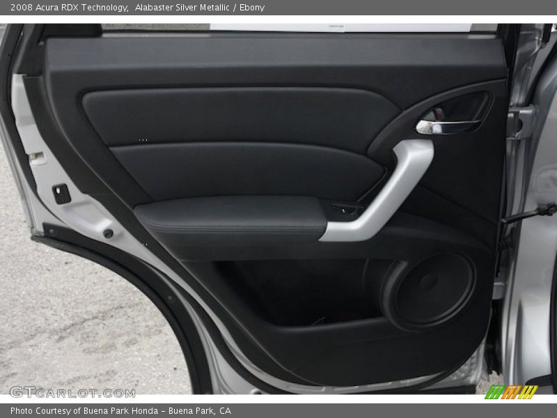 Alabaster Silver Metallic / Ebony 2008 Acura RDX Technology