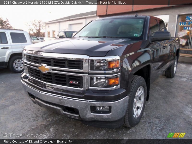 Tungsten Metallic / Jet Black 2014 Chevrolet Silverado 1500 LTZ Z71 Double Cab 4x4