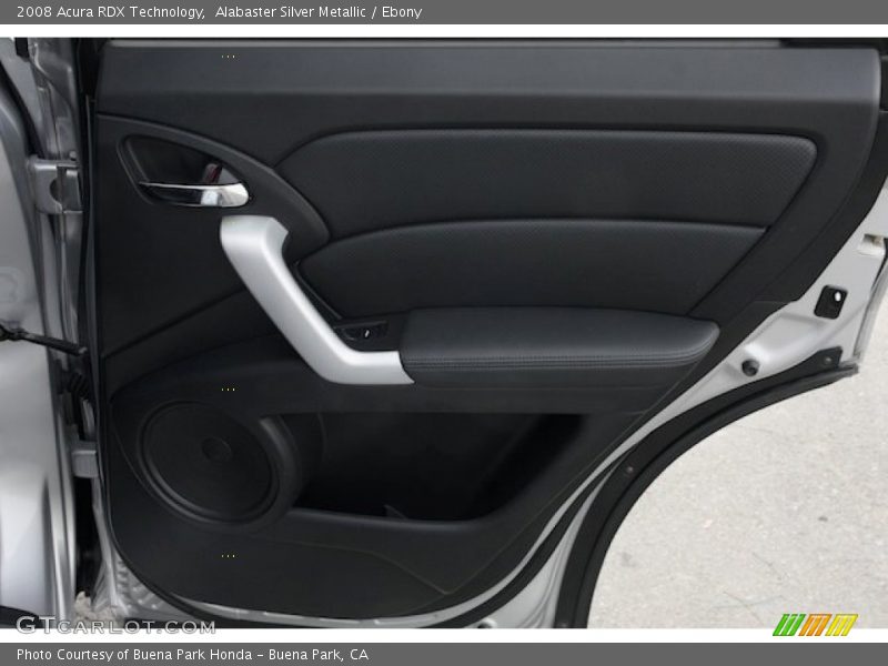 Alabaster Silver Metallic / Ebony 2008 Acura RDX Technology