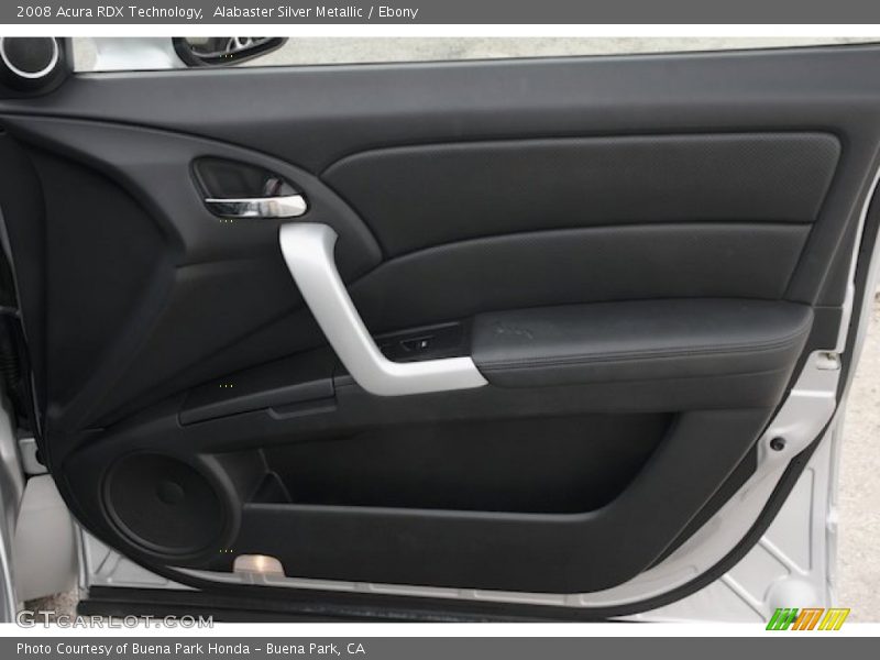 Alabaster Silver Metallic / Ebony 2008 Acura RDX Technology